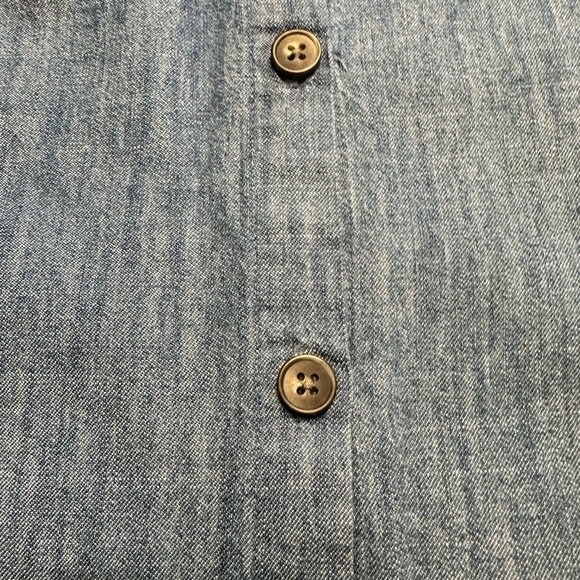Old Navy Denim Button Down Tank Top Size M - Picture 3 of 6